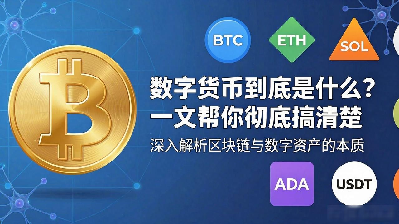 数字货币到底是什么？一文帮你彻底搞清楚