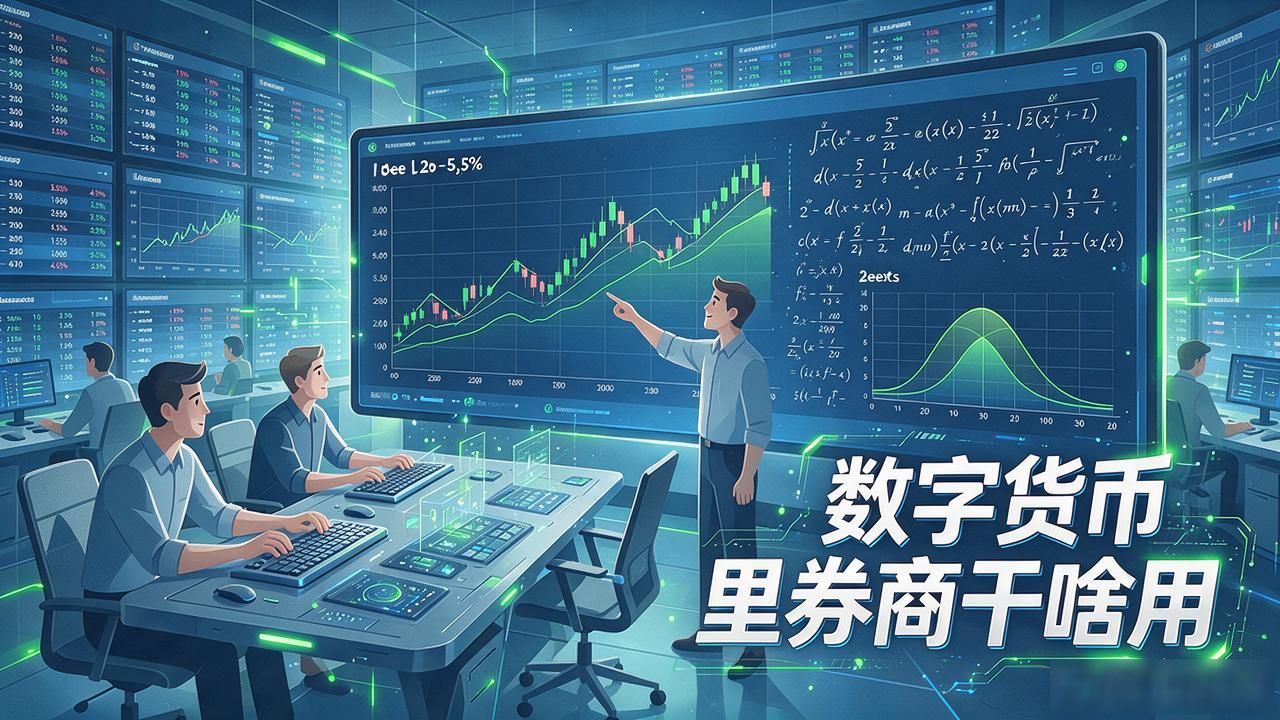数字货币里券商干啥用