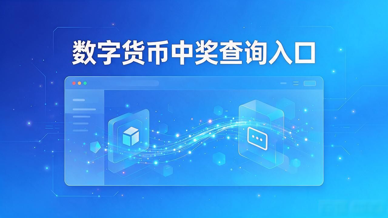 数字货币中奖查询入口在哪